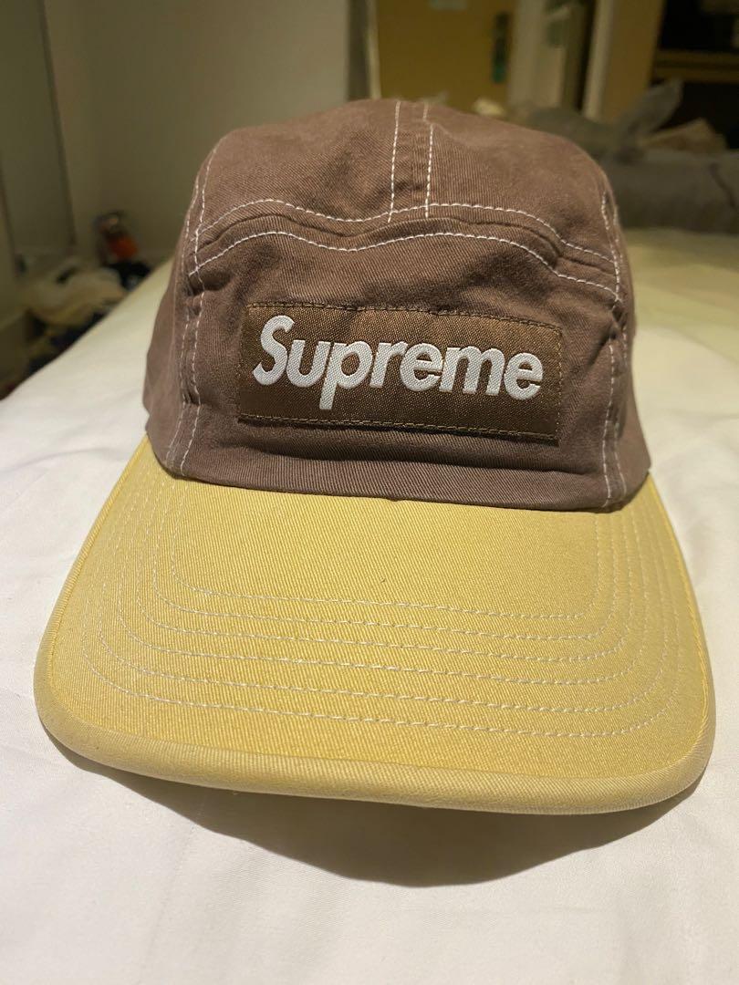 Supreme 2-tone twill camp cap, Men's Fashion, Watches
