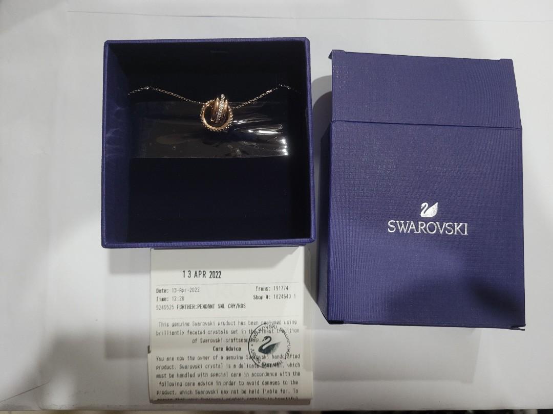 Double sales ring swarovski