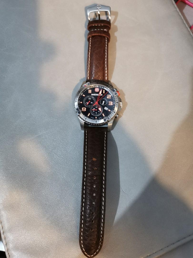 Swiss WENGER unisex watch Luxury Watches on Carousell