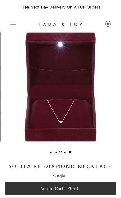 Tada and deals toy diamond necklace