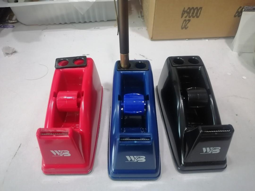 Tape dispenser with pen stand, Hobbies & Toys, Stationary & Craft