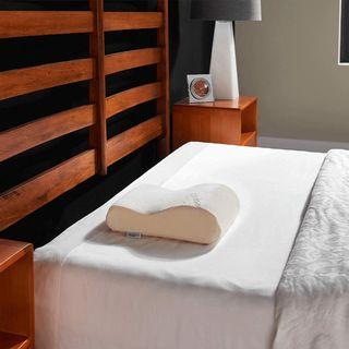 TEMPUR-PEDIC Neck Pillow | Travel Size | White