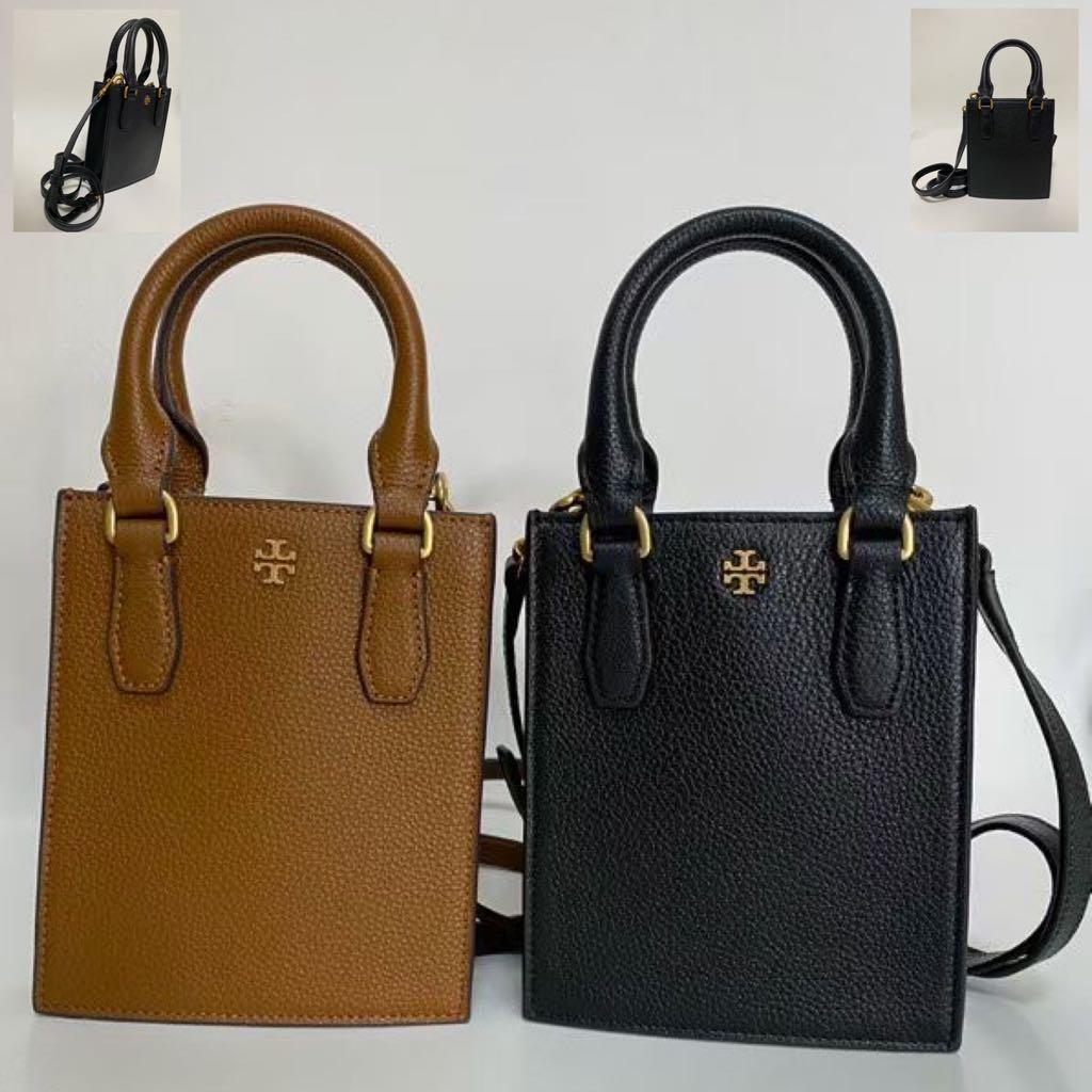 TORY BURCH Emerson Mini Shopper Tote Bag 82768 Black/Cardamom, Women's  Fashion, Bags & Wallets, Tote Bags on Carousell