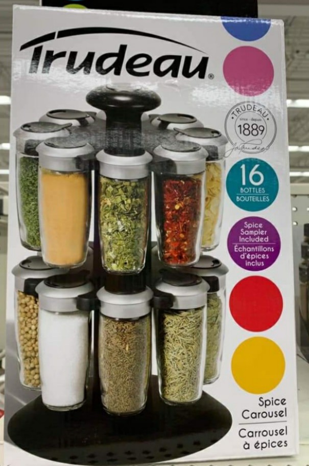 Treadeu Spice Rack Trudeau Spice Racks, Food & Drinks, Spice & Seasoning on Carousell