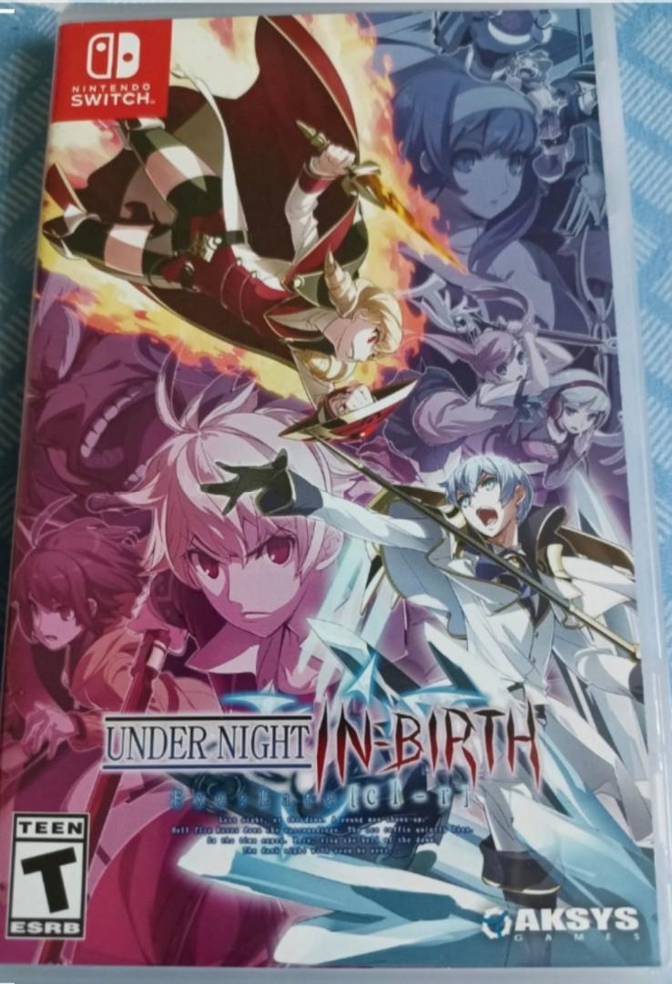 Under Night In Birth Video Gaming Video Games Nintendo On Carousell