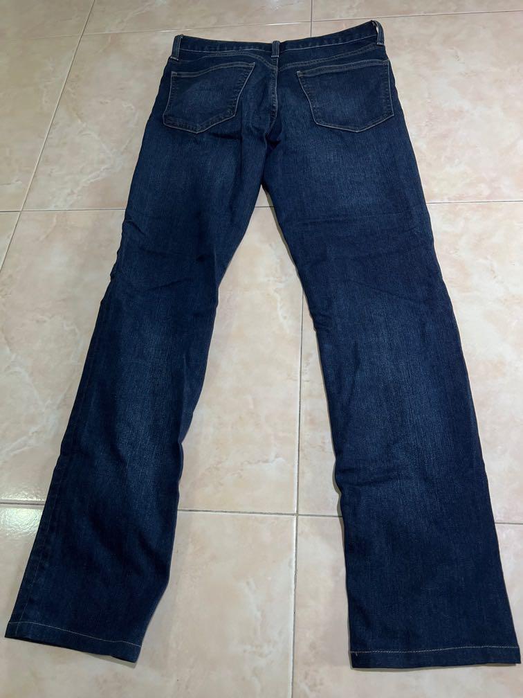 Uniqlo Miracle Air Jeans 28 x 30, Men's Fashion, Bottoms, Jeans on