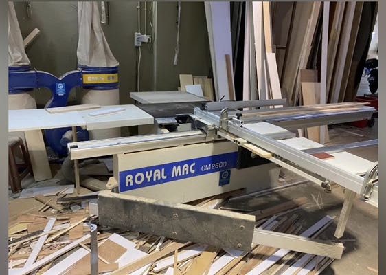 used sliding table saw