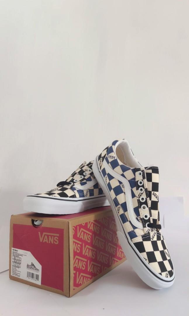 vans black navy