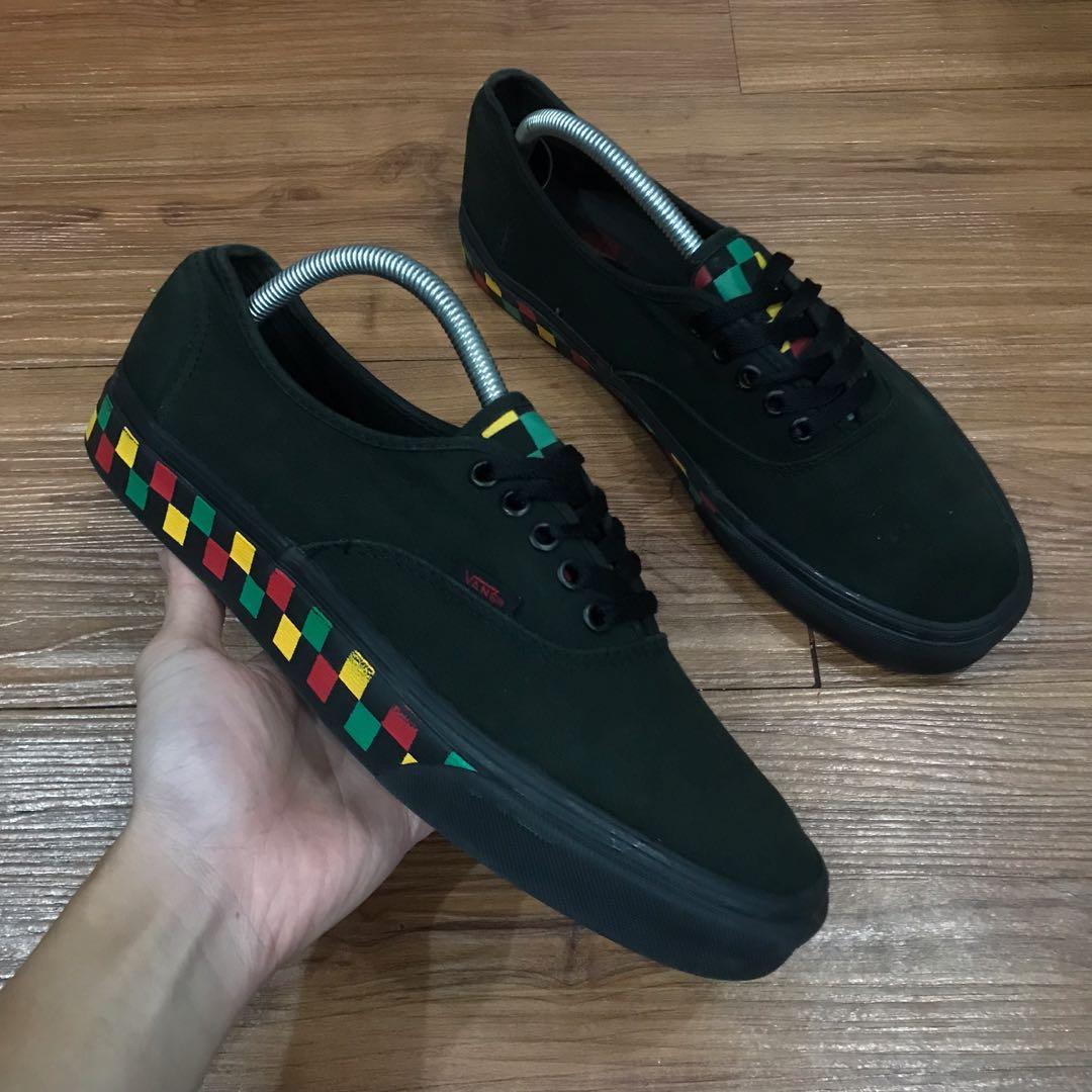 Vans rasta authentic deals