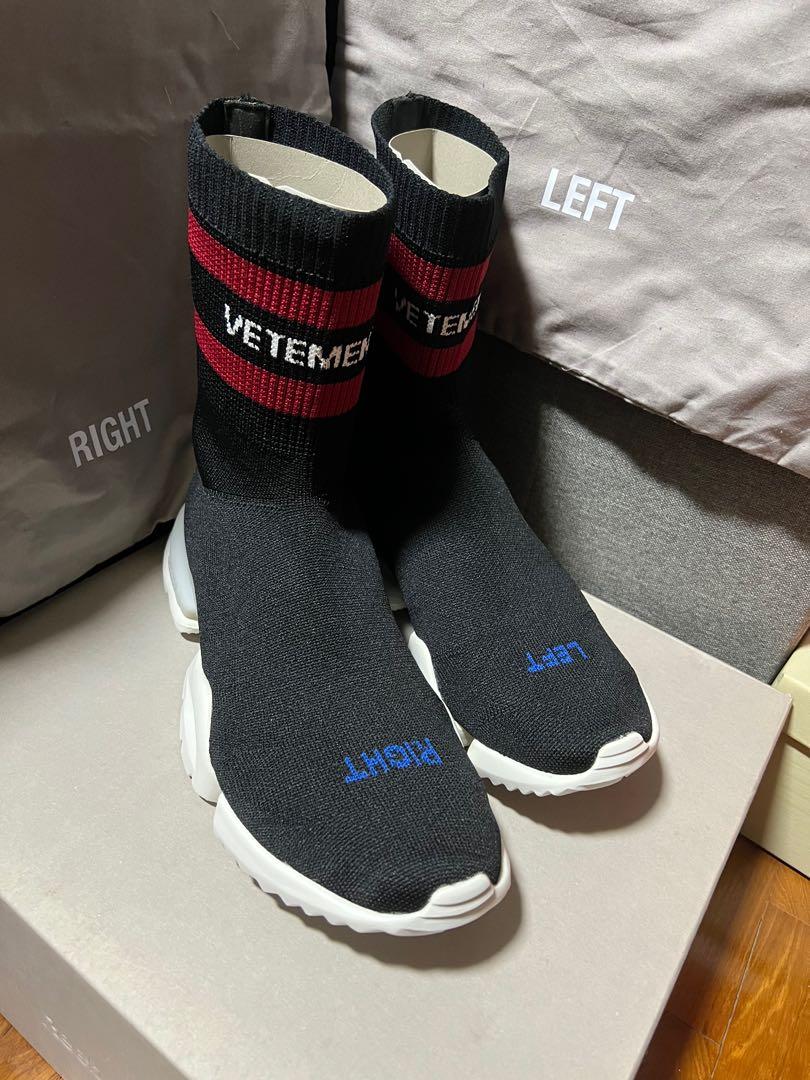 Vetements sales reebok black