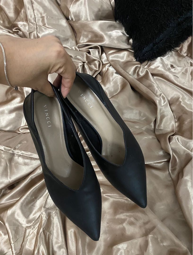 Vincci black clearance heels