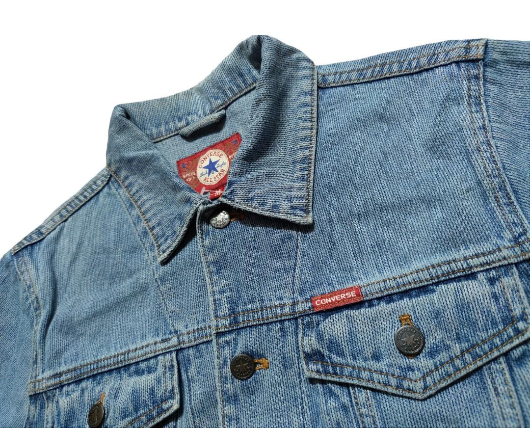 Vintage converse store denim jacket