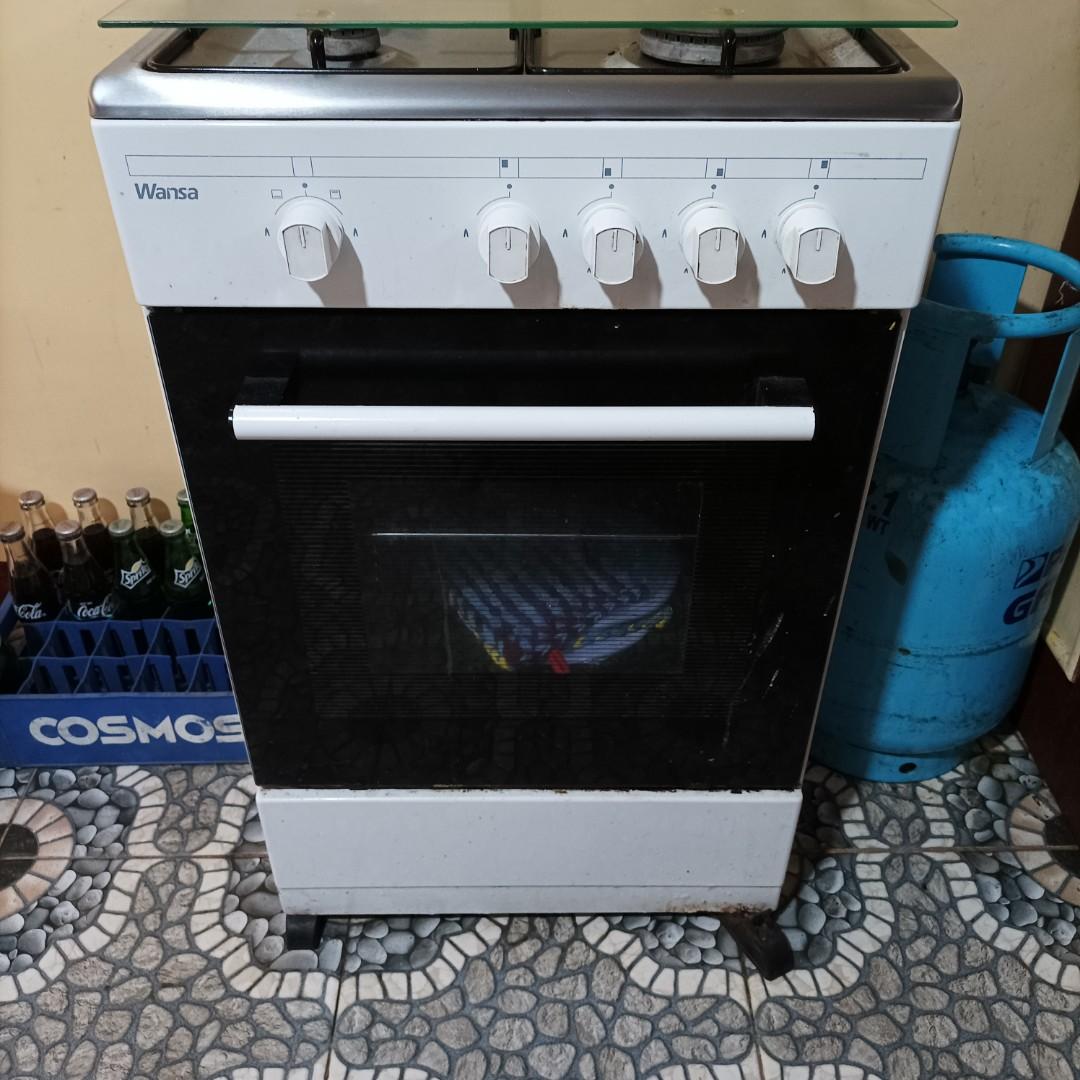 Wansa gas stove with oven and 12kg washing machine, TV & Home