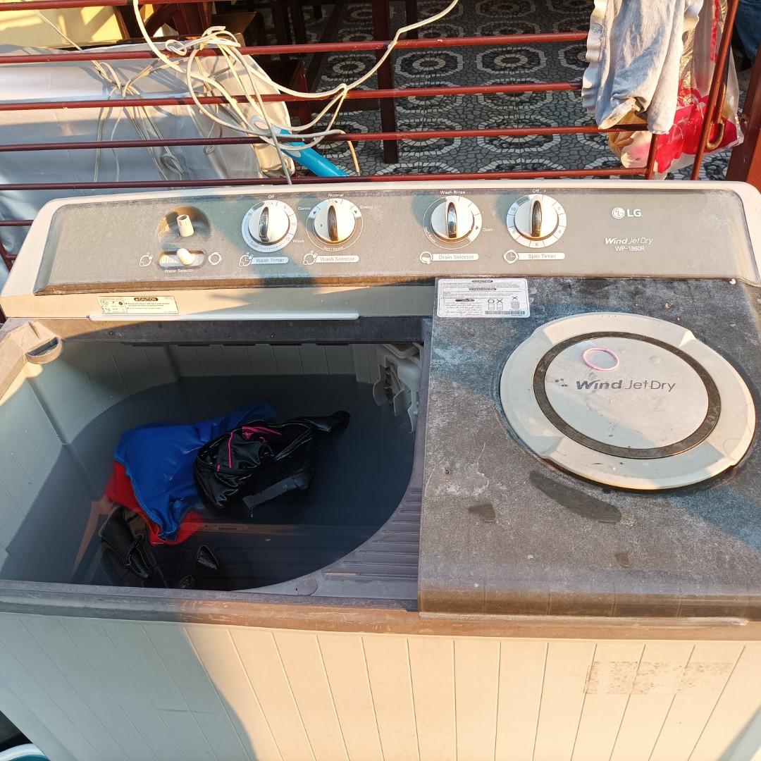 Wansa gas stove with oven and 12kg washing machine, TV & Home