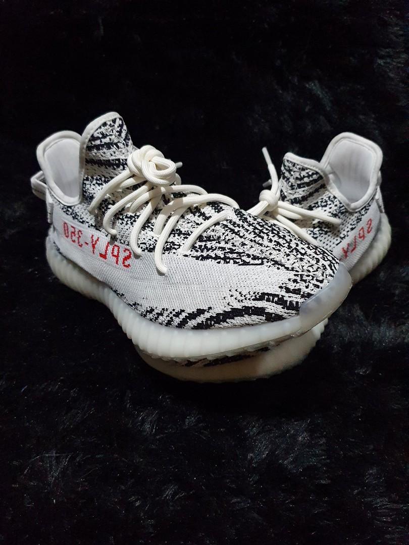 Yeezy Boost 350 V2 Zebra, Men's Fashion 
