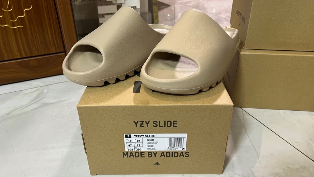 YEEZY SLIDE PURE US12 UK12 SZ47