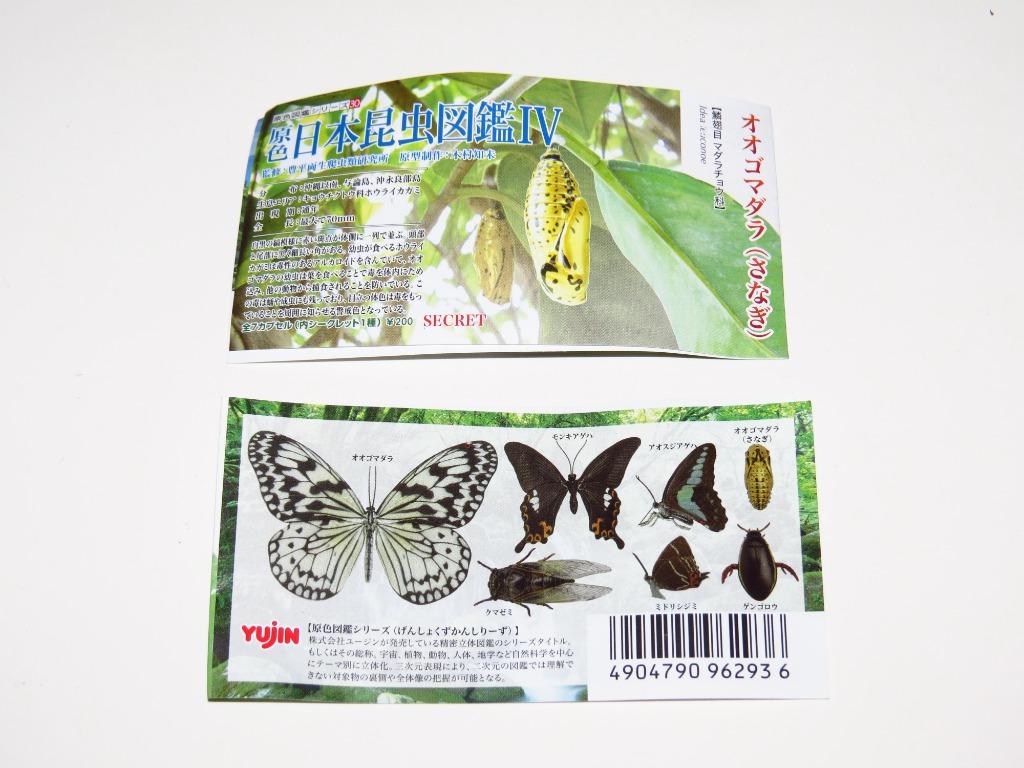 ユージン　原色日本昆虫図鑑I　11種＋シークレット　コンプリート　内袋未開封 ユージン 原色日本昆虫図鑑I 11種＋シークレット コンプリート 内袋未