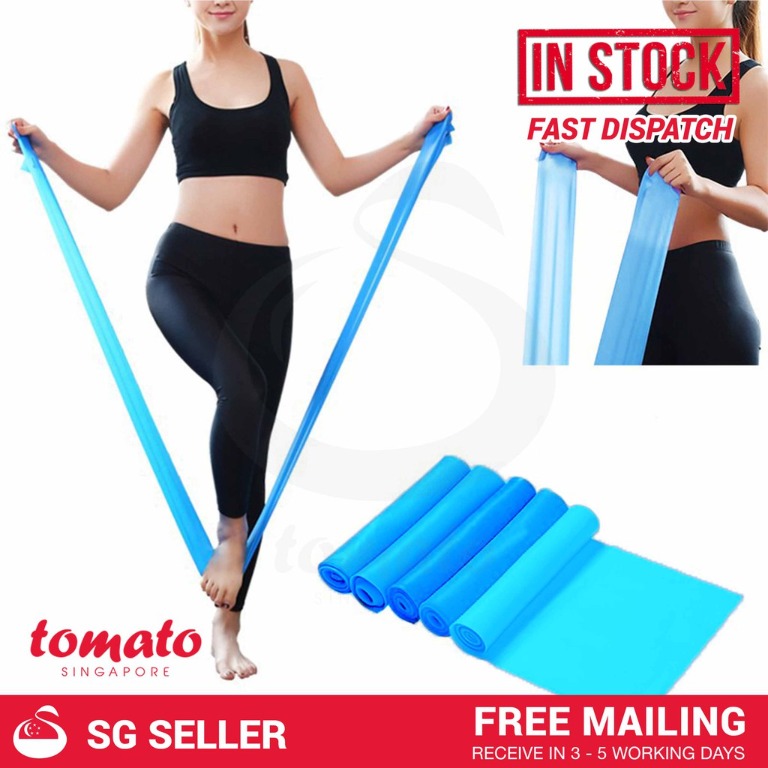 4pcs 25cm Resistance Band Latex Gym Strength Training Loops Heavy Thick Elastic