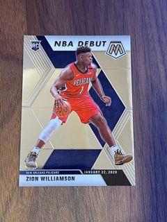 2019-2020 panini mosais basketball Zion Williamson rookie card 球員卡