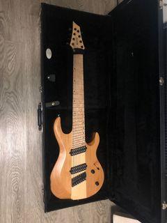 2020 Kiesel Aries 8 String Neck Through Multi Scale Electric Guitar