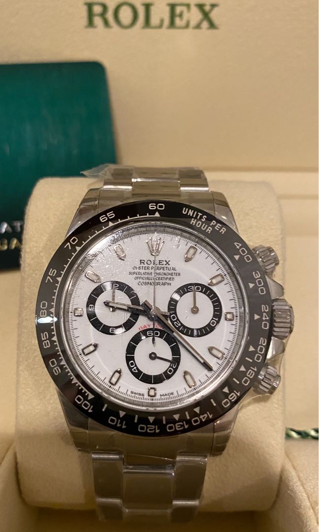 2022 Bnew Rolex Daytona Panda, Men's 