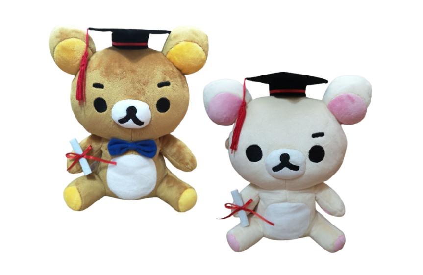 [$22 EACH] Rilakkuma & Korilakkuma Grumpy Series Graduation Convocation ...