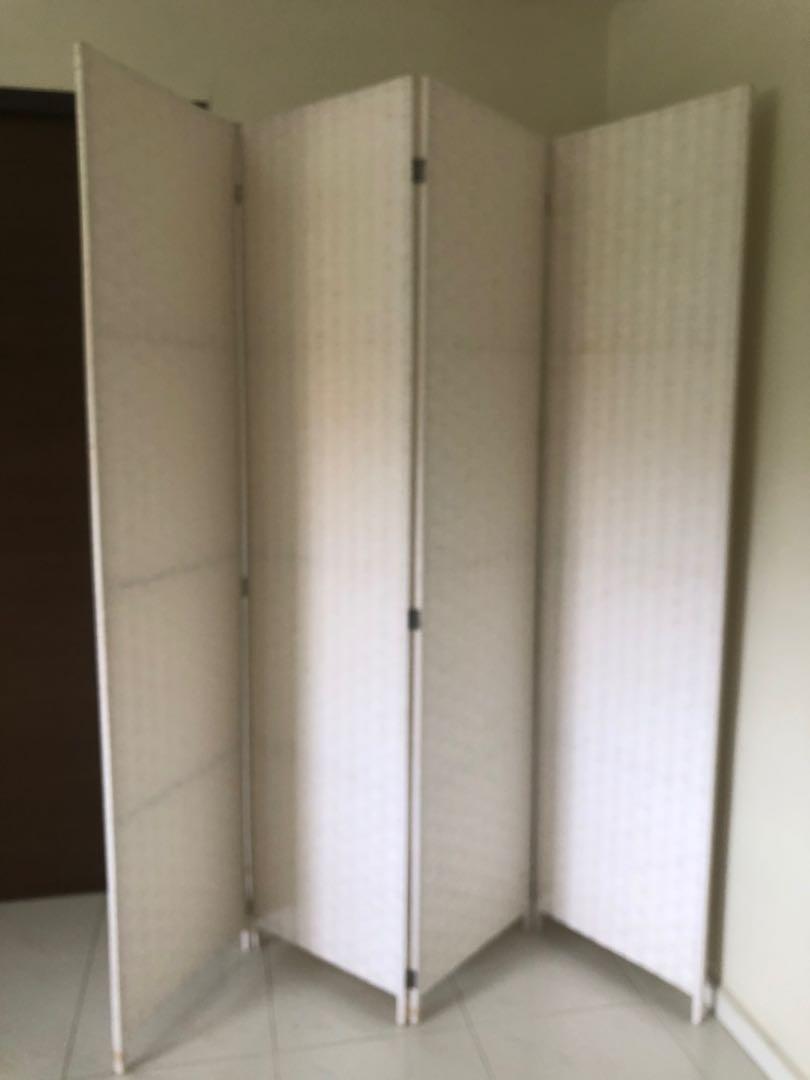 4 panels room divider, Furniture & Home Living, Home Decor, Wall Decor