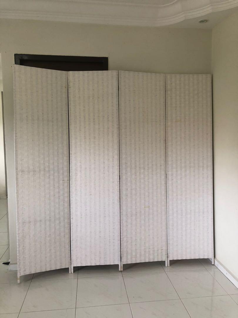 4 panels room divider, Furniture & Home Living, Home Decor, Wall Decor