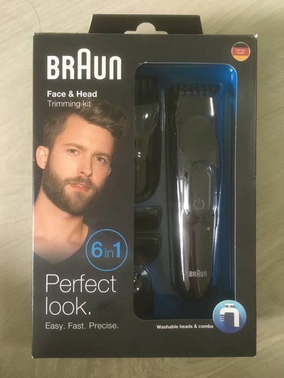 6 in 1 Braun shaving kit, Beauty & Personal Care, Men's Grooming on
