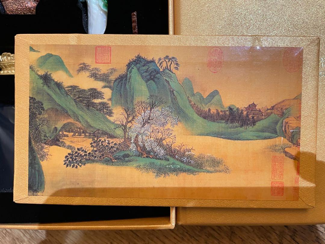 國立故宮博物院-故宮迷你雙寶-翠玉白菜，肉型石, 玩具收藏品, 紀念品及