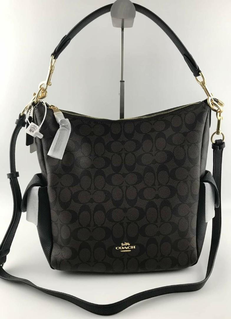 🍀 CCH Pennie Shoulder DarkBrown (Category: Luxury Bags & Wallets) located in Manila. Submitted by vera.prudence (Listing ID 1158367429, Image 2). Description: 🍀 CCH Pennie Shoulder ▪️ 10 3/4" (L) x 11 3/4" (H) x 5 1/4" (W) 💰 P2,400 ▪️Plus SF ▪️Actual photo.