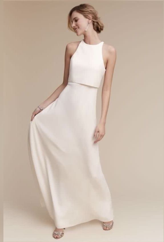 jill stuart iva crepe maxi size 