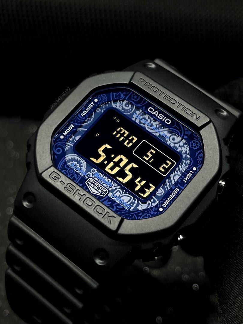 LATEST GW B5600BP 1 FROM THE PAISLEY BLUE SERIES . WITH