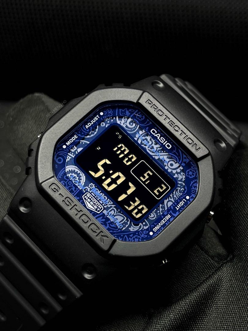 LATEST GW B5600BP 1 FROM THE PAISLEY BLUE SERIES . WITH