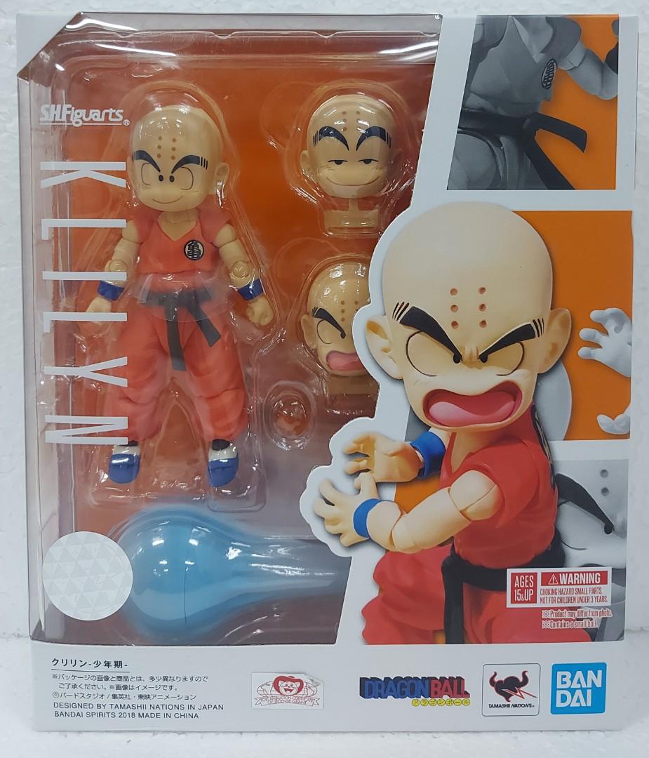 全新未開s H Figuarts Shf Dragon Ball 龍珠klilyn 小年無閑無閒 興趣及遊戲 玩具 遊戲類 Carousell