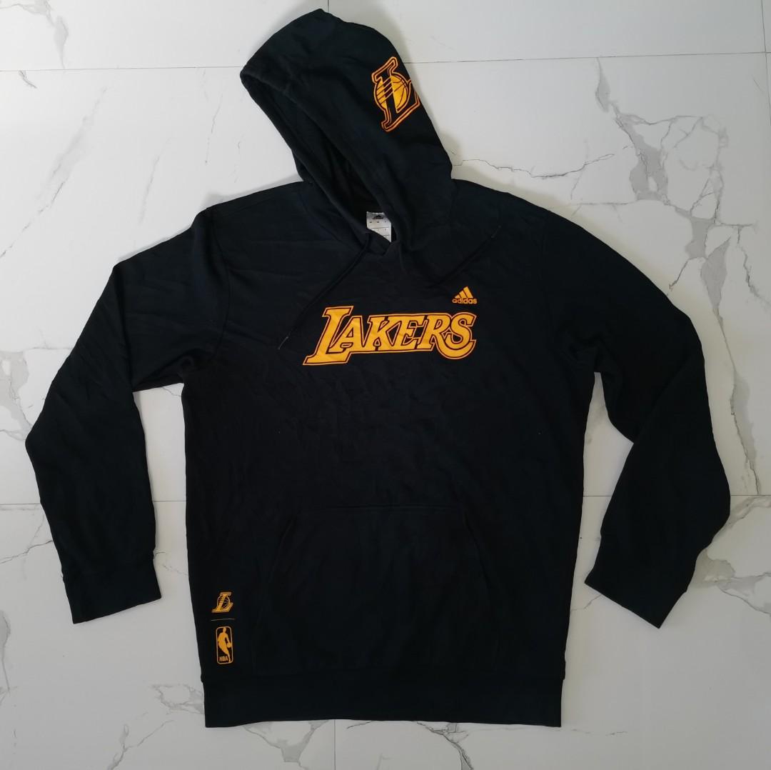 Lakers adidas hoodie hot sale