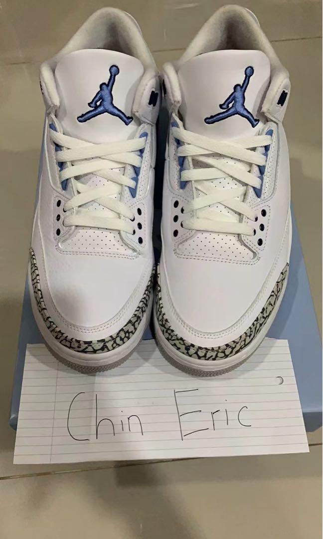 AJ3 RETRO UNC Men s Fashion Footwear Sneakers on Carousell