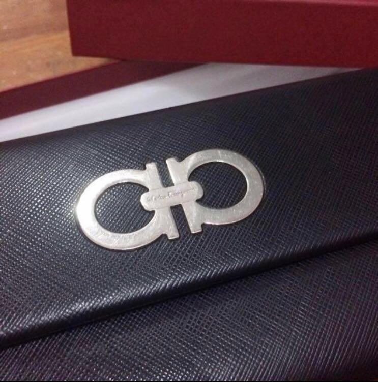 Ferragamo double gancio wallet cheap