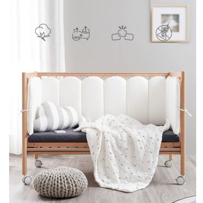Baby Cot Bumper Cushion Crib Bedding Safety Rails For Children Kids