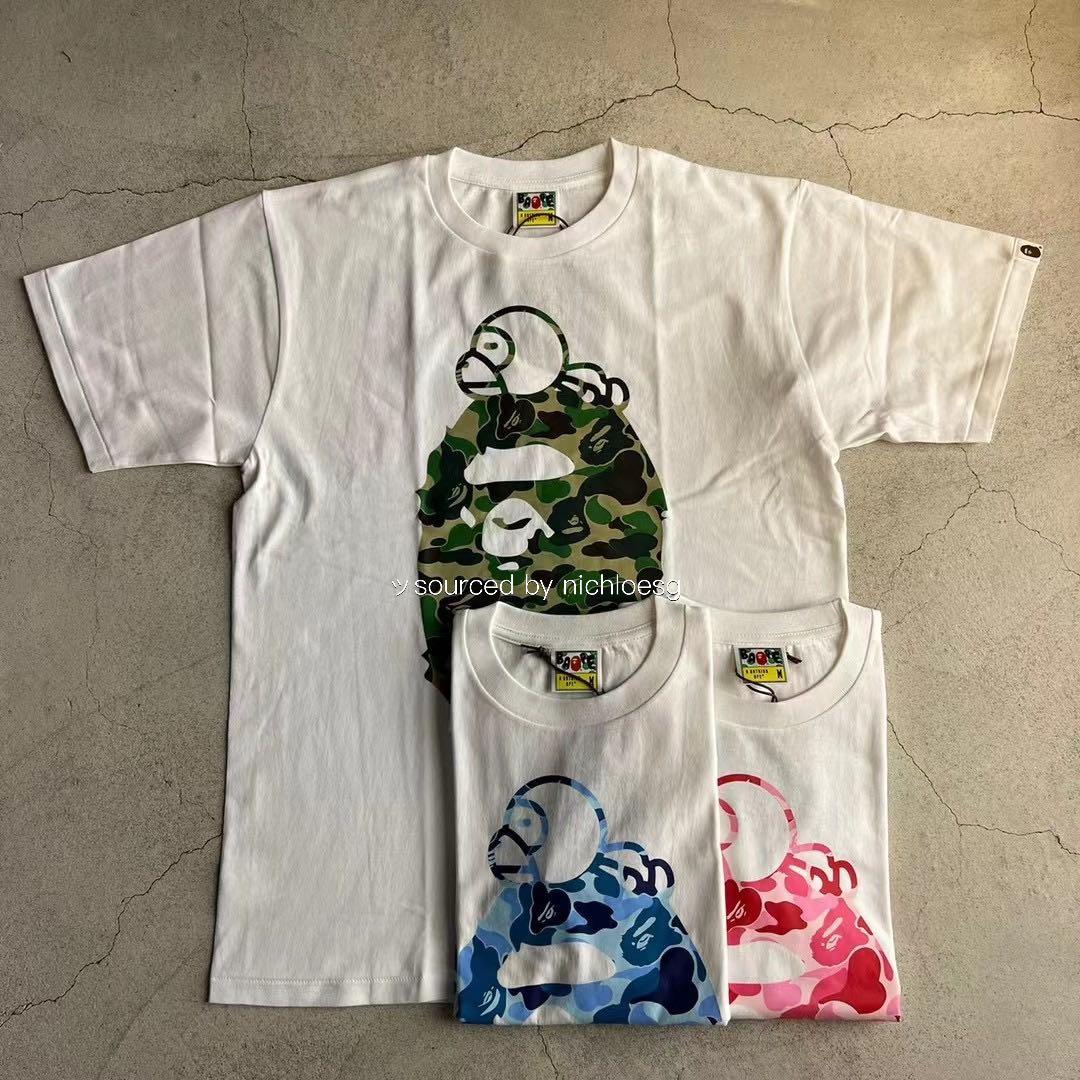 BAPE ABC CAMO MILO ON BIG APE TEE, Men's Fashion, Tops & Sets ...