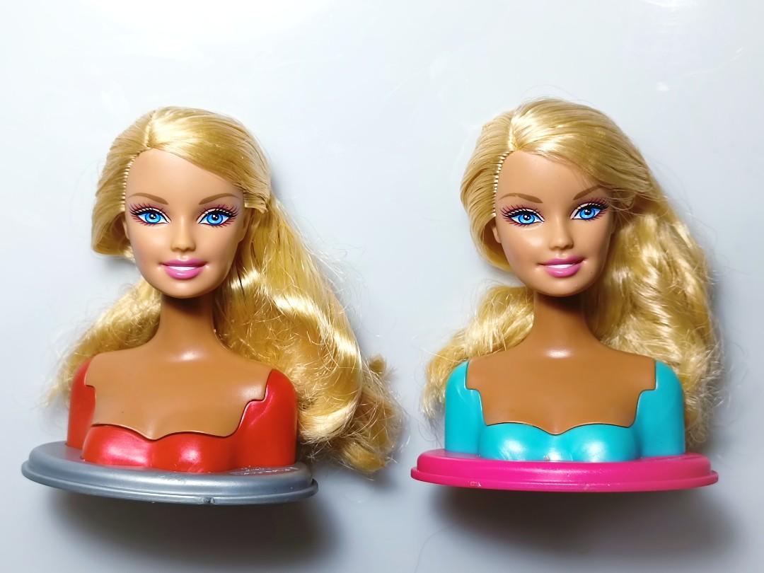 Barbie doll hotsell head stand