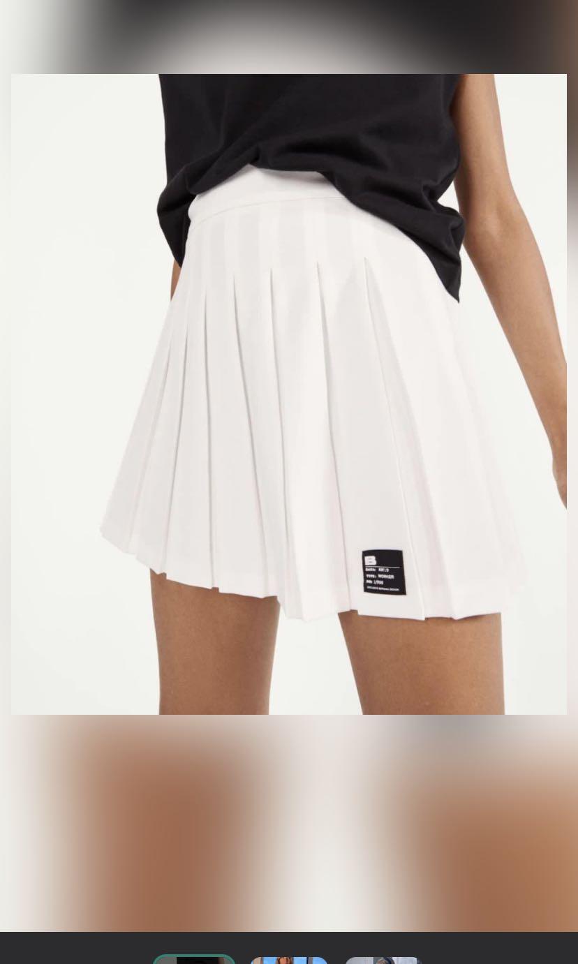 Bershka on sale tennis skirt