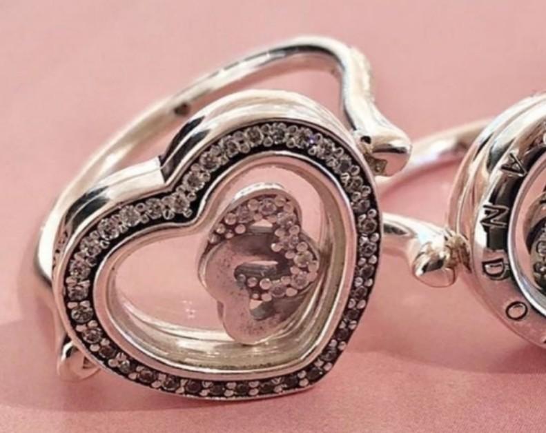 pandora heart locket ring