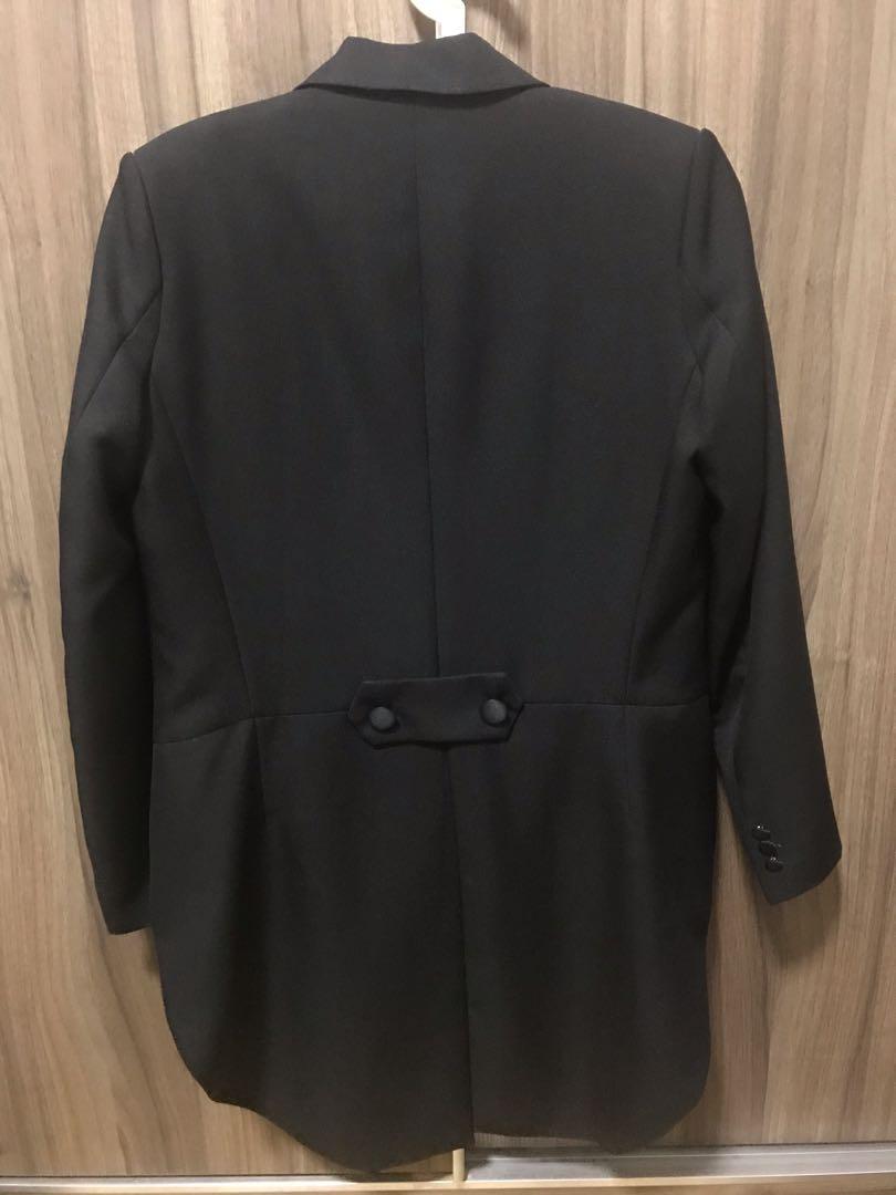 XS size Men s Black Formal Tailcoat