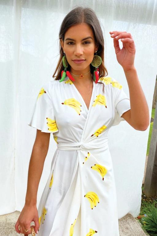Never fully dressed cheap banana dress