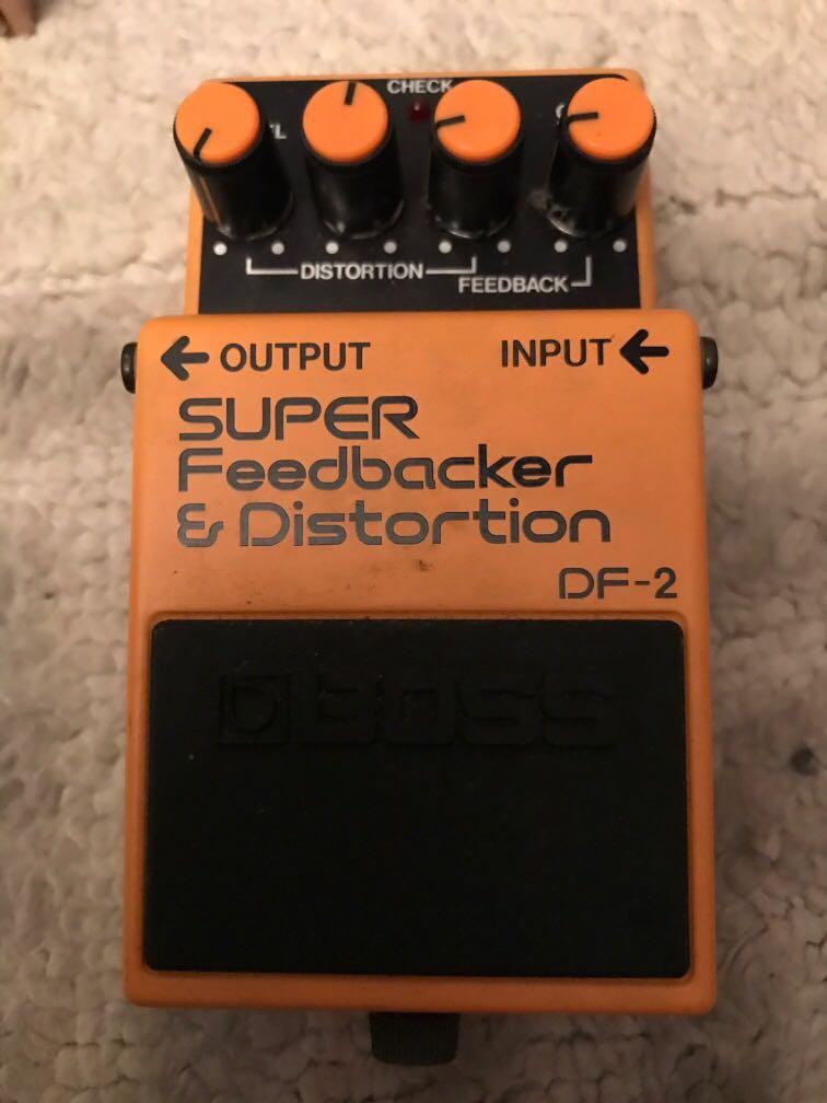 BOSS Super Feedbacker & Distortion DF-2, 興趣及遊戲, 音樂、樂器