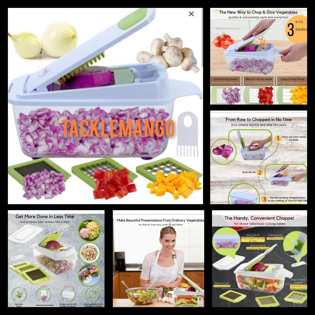 Brieftons QuickPush Food Chopper (BRQP02) Strongest & 200 More