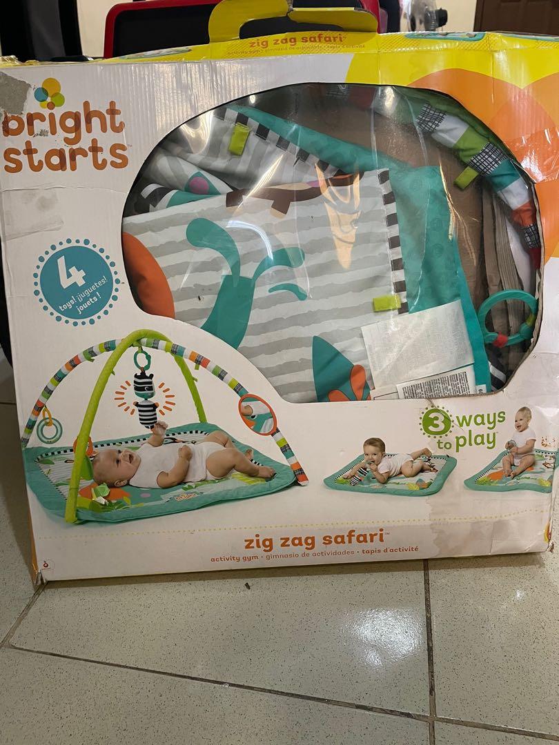 Bright starts zigzag safari activity gym Babies Kids Infant