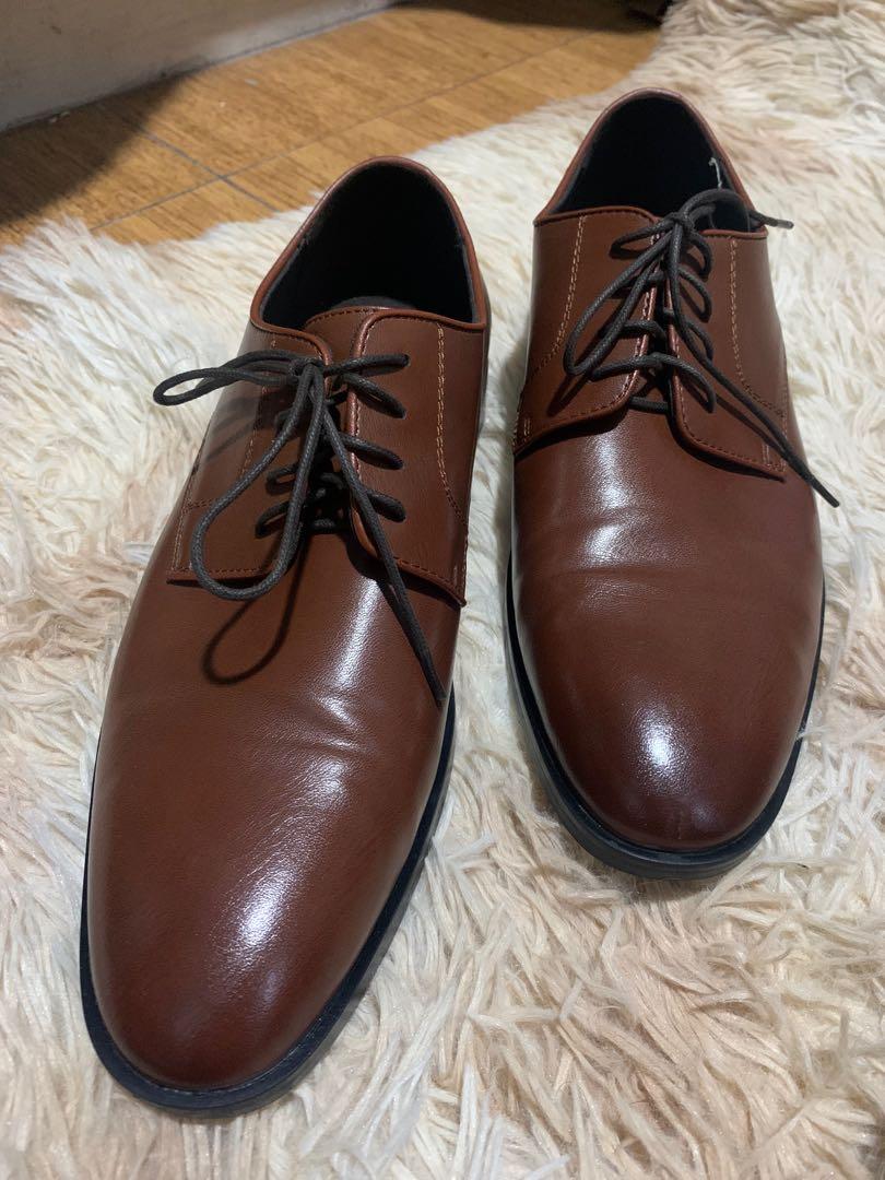 men brown dress pants Men's Calvin Klein Body Slim Fit Tan Light Brown Flat Front Washable Dress  Pants