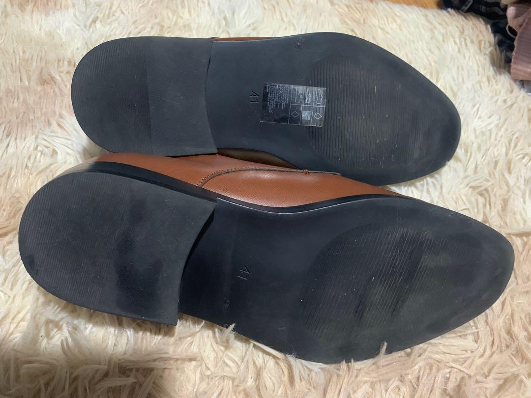 Brown Leather Dress Shoes (H&M), Men's Fashion, Footwear, Dress Shoes on  Carousell